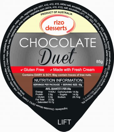 Chocolate Duet Mousse