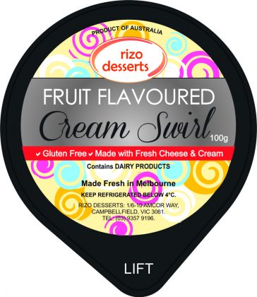Mango Cream Swirl