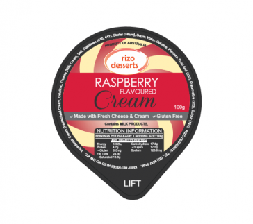 Raspberry Flavoured Cream