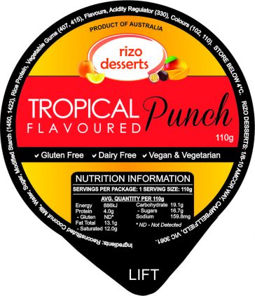 Vegan Tropical Punch Cream